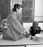 Laurel in a Tea Ceremony moment